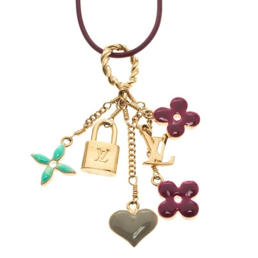 Louis Vuitton Sweet Monogram Charm Necklace - Picture 2 of 7